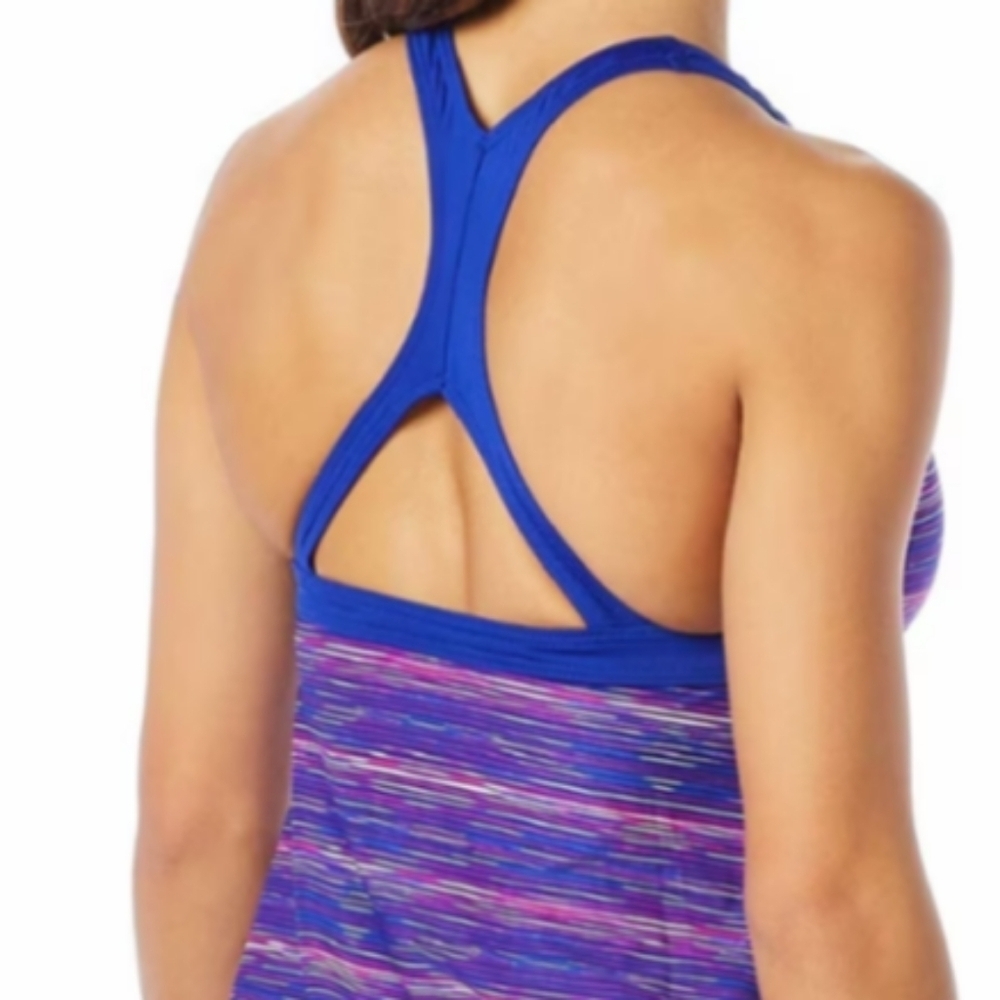 TYR Purple Active Swim Tank - Picture 2 of 7